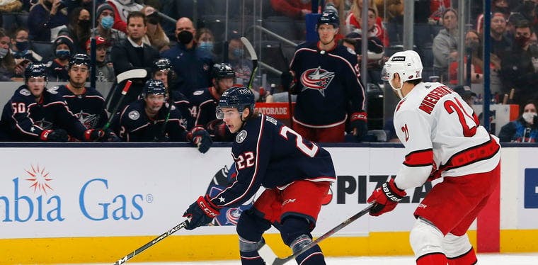 Columbus Blue Jackets Weekly Betting Notebook: Colossal Collapse in Carolina 