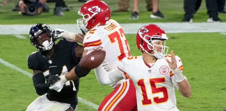 Week 2 Sunday Night Football Preview: Chiefs vs. Ravens Odds & Picks
